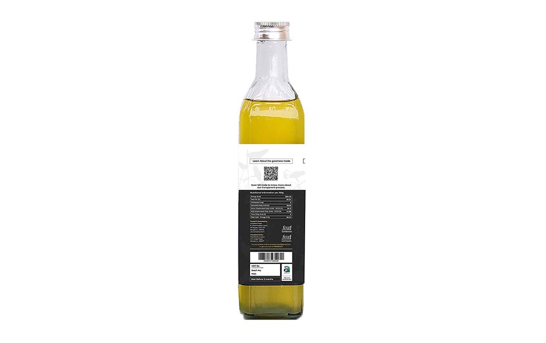 Anveshan Wood Pressed Groundnut Oil    Plastic Bottle  1000 millilitre